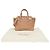 Salvatore Ferragamo Gancini EZ-21 E424 Handtasche Beige - Ansicht 2