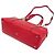 Borsa da donna in pelle Gucci Bamboo 355772 Rosso - vista 3