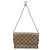 Portafoglio a tracolla con catena GG Crystal Gucci Beige