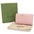 Cartera de cuero plegable para mujer Gucci 772640 Rosa - vista 2