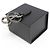 Fendi Portachiavi Mini Box 7AR894 Nero - vista 5