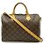 Borsa Louis Vuitton Monogram Speedy Bandoulière 30 Marrone - vista 2