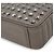 Borsa a tracolla Prada Vitelio Phenix Rhinestone Grigio - vista 4