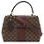 Louis Vuitton Damier Bond Street BB Handtasche Braun Bordeaux - Ansicht 2
