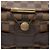 Borsa a tracolla Louis Vuitton Damier Bastille Marrone - vista 7