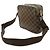 Pochette Louis Vuitton Damier Olaf PM Marrone - vista 3
