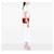 Céline Celine Red Medium Calfskin Classic Box Rosso - vista 7