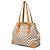 Louis Vuitton White Damier Azur Hampstead MM Bianco - vista 2