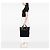 Fendi Black Pequin Nylon Roma Amor Tote Nero - vista 6