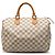 Louis Vuitton White Damier Azur Speedy 30 Bianco