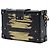 Petite Malle in pelle nera con luce dorata Louis Vuitton Nero - vista 2