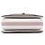 Borsa a manico Gucci White Small Calfskin Stitched Bamboo 1947 Bianco - vista 3
