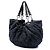 Borsa Tote Chanel Blue Quilted Denim Stretch Spirit Blu navy - vista 2