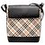 Borsa a tracolla in tela Burberry Beige Nova Check