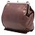 Prada Borsa a tracolla con struttura in nappa metallizzata marrone Marrone scuro - vista 2