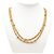 Collana lunga a maglie station Chanel Gold CC placcata oro D'oro - vista 5