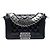 Chanel Black Paris Bombay Small Quilted Patent Medallion Embellished Boy Flap Nero