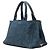 Borsa Prada Blue Denim Canapa Logo - vista 2
