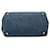 Borsa Prada Blue Denim Canapa Logo - vista 3