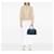 Borsa Prada Blue Denim Canapa Logo - vista 6