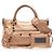 Borsa Balenciaga Pink Metallic Craquele Suede Motocross Classic First Satchel Rosa D'oro - vista 10