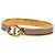 Bracciale Hermès Brown Mini Enamel Clic Chaine d Ancre PM Marrone - vista 2