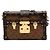 Louis Vuitton Marrone Monogram Reverse Petite Malle