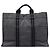 Hermès Fourre Tout MM aus grauer Canvas Braun