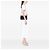 Chanel Black Medium Classic Lambskin Double Flap Negro - vista 6