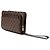 Pochette Louis Vuitton Saint Louis in Damier Ebene marrone - vista 2