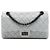 Chanel White Quilted Aged Calfskin Reissue 2.55 Double Flap 225 Bianco