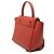 Belt Bag Céline Borsa Belt in pelle di vitello granulata Nano rossa Celine Rosso - vista 2