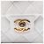 Chanel White Mini Square Classic Lambskin Enamel Coco Hearts Single Flap Bianco - vista 5