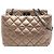 Tote 2.55 Reissue en piel de becerro envejecida acolchada marrón Chanel Castaño Bronce