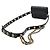 Timeless Pochette de cintura mini Chanel Matelassé Coco Mark Negro - vista 3