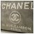 Borsa Tote Chanel Deauville Line MM Marrone Nero - vista 9