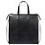 Saint Laurent Bolsa Tote de Couro Acolchoado Preto
