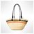 Loewe Borsa Cesta Anagram in paglia Multicolore Beige - vista 11