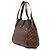 Borsa Tote Louis Vuitton Damier Sistina GM Marrone - vista 2