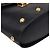 Borsa a tracolla in pelle nera con borchie Salvatore Ferragamo Nero - vista 5