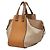Borsa a mano piccola Loewe Anagram Hammock Marrone Beige - vista 2