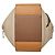 Borsa a mano piccola Loewe Anagram Hammock Marrone Beige - vista 3