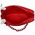 Pochette Louis Vuitton Taurillon Monogram Pochette Volga Clutch Bag Rosso - vista 6