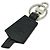 Portachiavi Louis Vuitton LV Cloche Clé Nero Argento - vista 3
