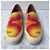 Dries Van Noten x Verner Panton Sneakers Multicolore Rosa Rosso Arancione Giallo - vista 2