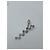 Orecchini Chanel Comet in platino e diamanti Argento - vista 3
