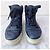 Gucci Sneakers Alte in Pelle Blu Navy Blu scuro - vista 2