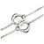 Bracciale charm Open Heart di Tiffany & Co. - vista 4