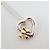 Collana con pendente Tiffany & Co. 925 750 Heart Ribbon - vista 8