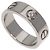 Cartier Love Band Ring aus 18K Weißgold